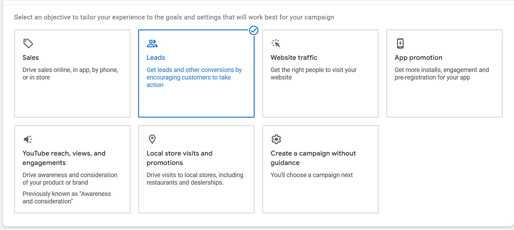 Google Ads Conversion Setup Screenshot 1