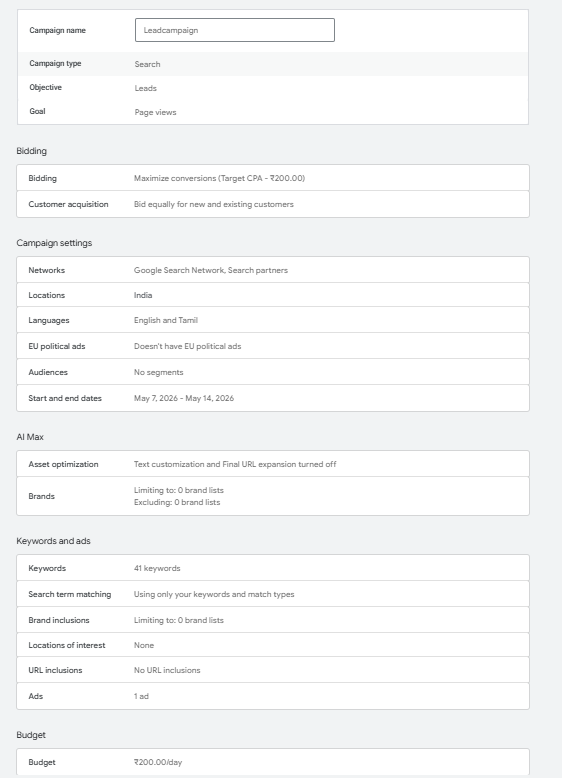 Google Ads Conversion Setup Screenshot 11